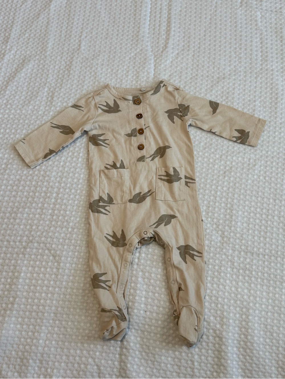 Jessica Simpson Long Sleeve/Pant Romper Jumpsuit - Gender Neutral